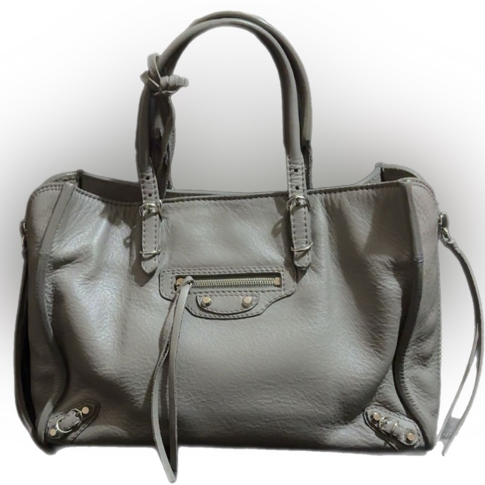 BALENCIAGA Papier Leather HandBag ShoulderBag